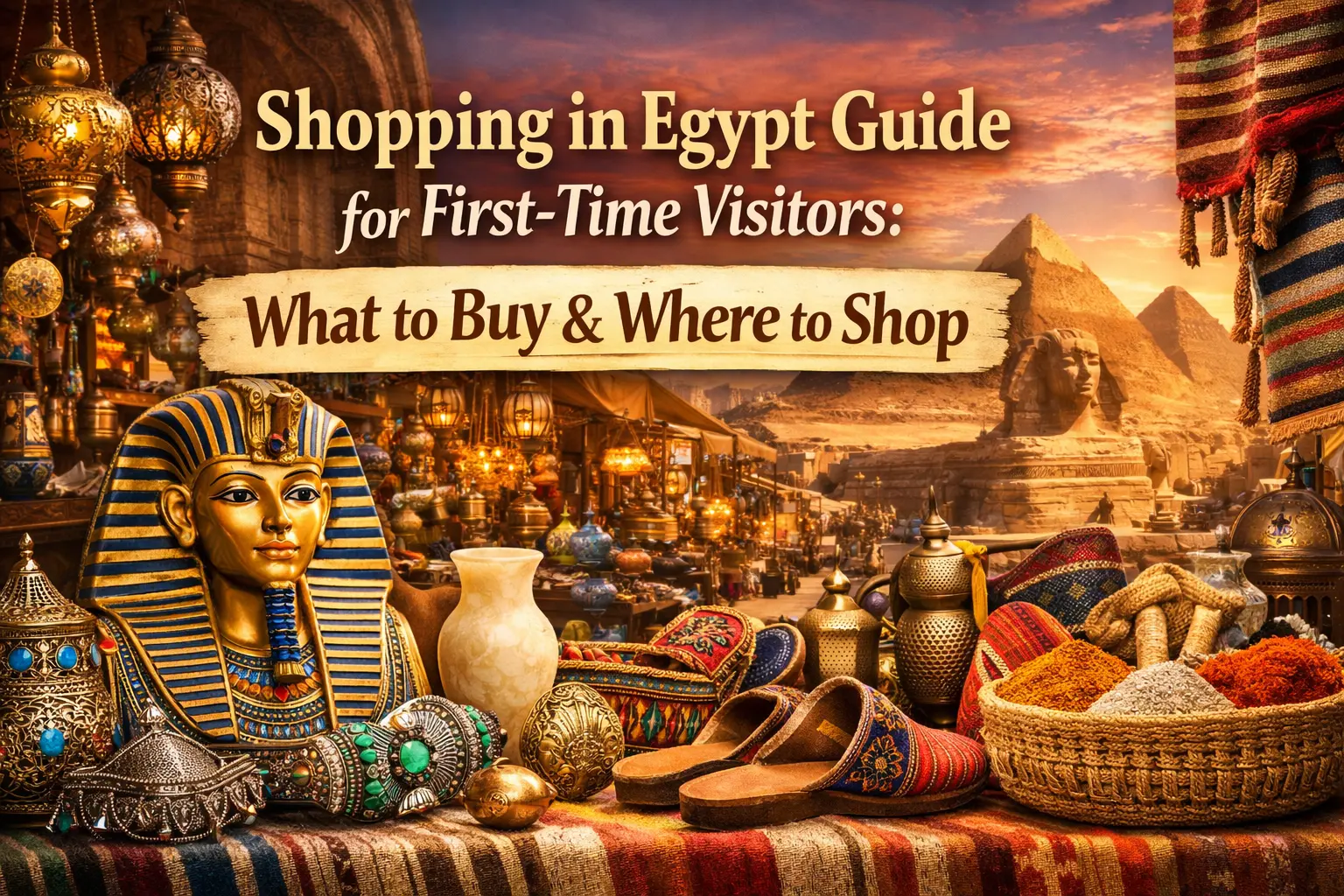 Shopping In Egypt Guide For First Time Visitors: What to Buy & Where?